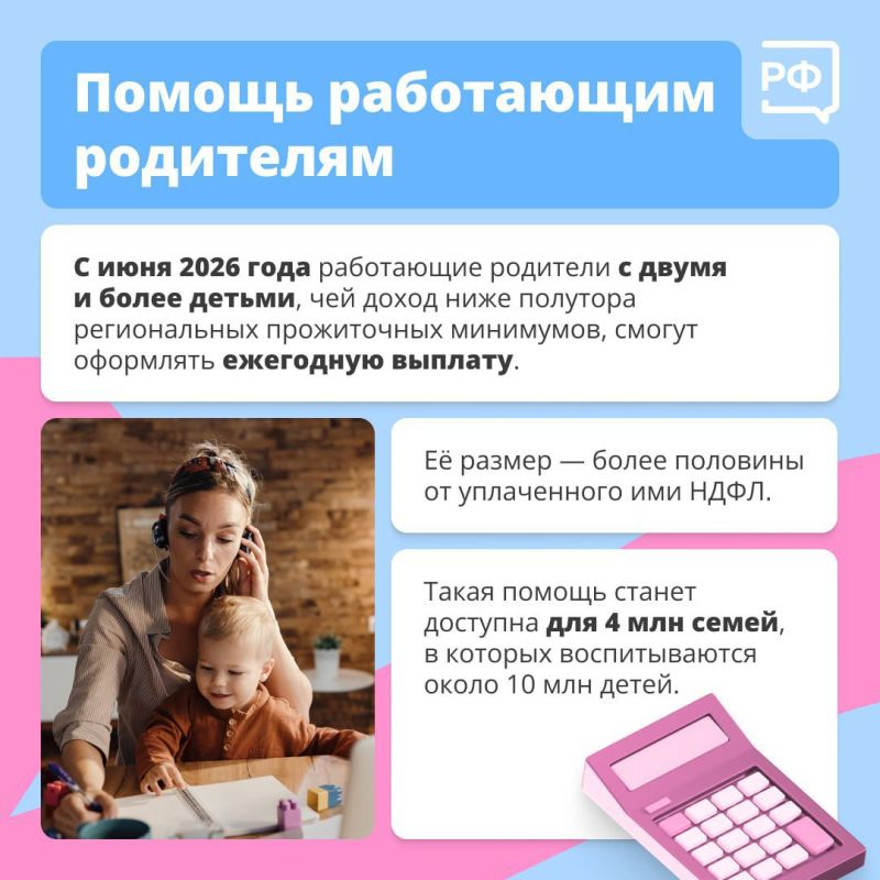 В Год семьи, объявленный Президентом, для родителей с детьми расширили меры поддержки В Год семьи, объявленный Президентом, для родителей с детьми расширили меры поддержки