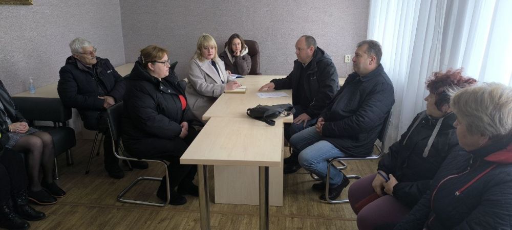 Встреча с жителями села Хлебодаровка Встреча с жителями села Хлебодаровка