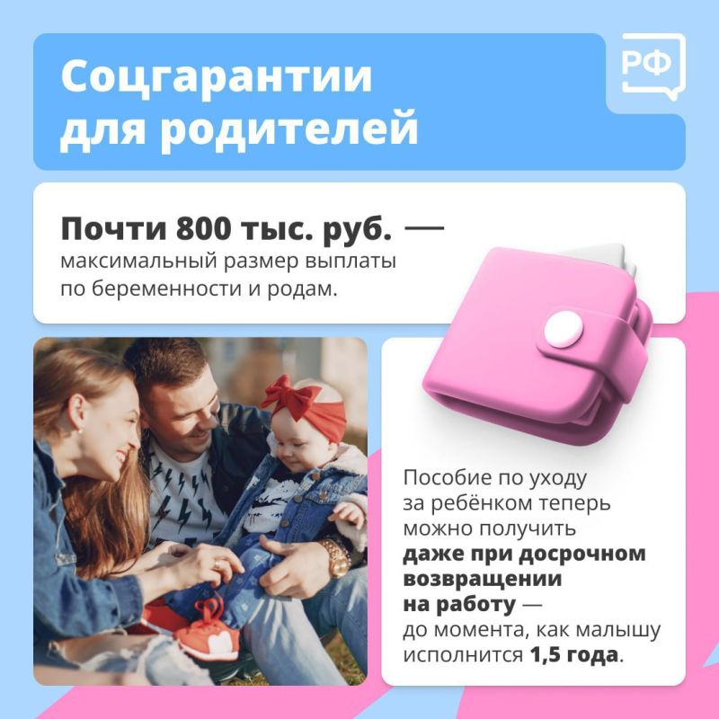 В Год семьи, объявленный Президентом, для родителей с детьми расширили меры поддержки В Год семьи, объявленный Президентом, для родителей с детьми расширили меры поддержки