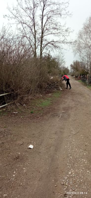 Борис Трима: Сегодня, 02.04.2025 г., в Мангушском муниципальном округе МБУ «Службой благоустройства ВЕКТОР» проведены работы по благоустройству: Борис Трима: Сегодня, 02.04.2025 г., в Мангушском муниципальном округе МБУ «Службой благоустройства ВЕКТОР» проведены работы по благоустройству: