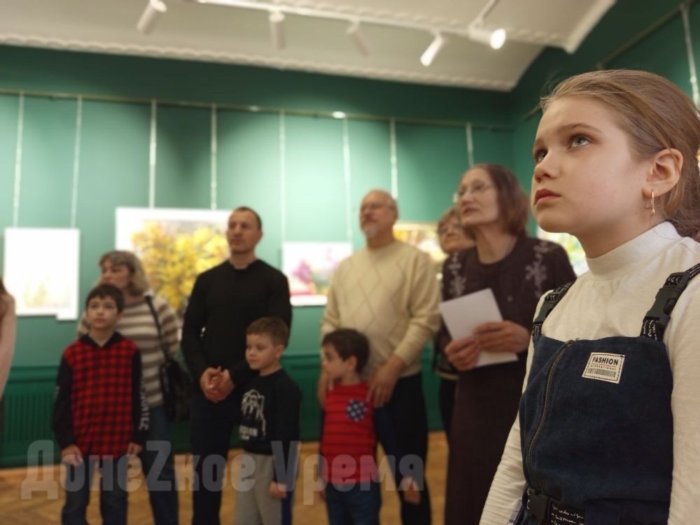 Путешествие к искусству: дети защитников Отечества посетили художественный музей в Донецке Путешествие к искусству: дети защитников Отечества посетили художественный музей в Донецке