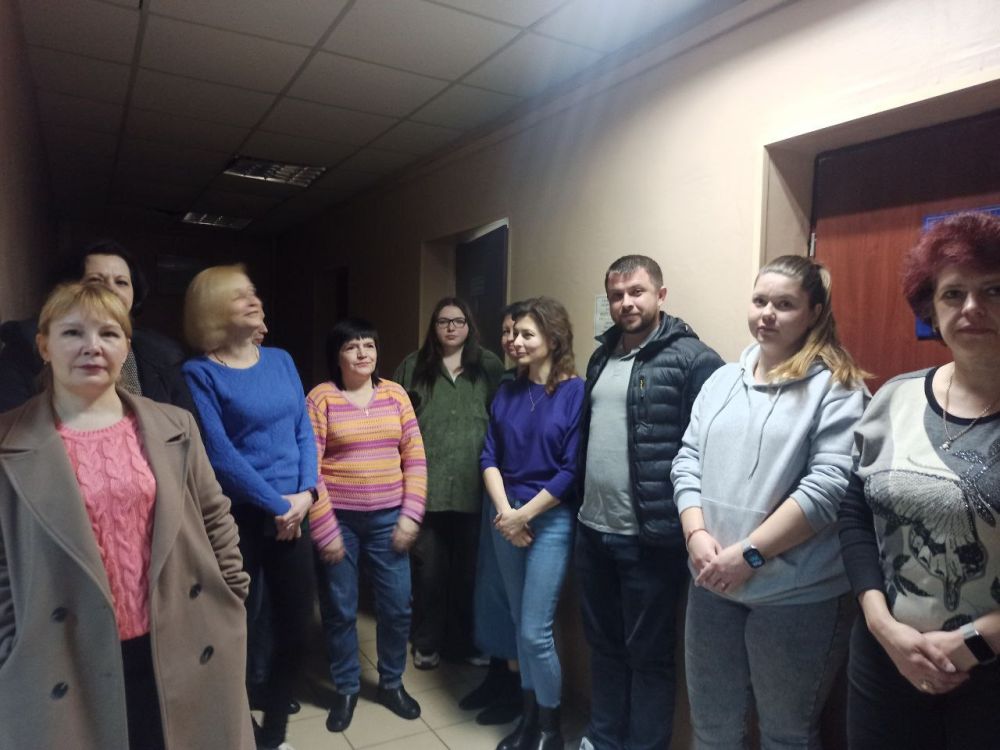 Валентин Левченко: Совместно с депутатами Донецкого городского совета Василием Гребенюком и Татьяной Шаповал провел встречу в трудовом коллективе Валентин Левченко: Совместно с депутатами Донецкого городского совета Василием Гребенюком и Татьяной Шаповал провел встречу в трудовом коллективе