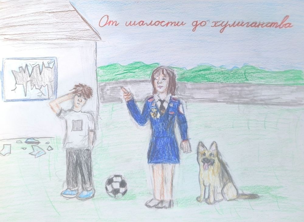 Юные снежнянцы приняли участие в конкурсе рисунков «Инспектор по делам несовершеннолетних глазами детей» Юные снежнянцы приняли участие в конкурсе рисунков «Инспектор по делам несовершеннолетних глазами детей»