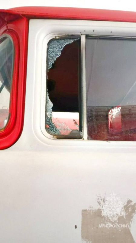 Пожарная часть в Горловке дважды подверглась атаке с БПЛА Пожарная часть в Горловке дважды подверглась атаке с БПЛА