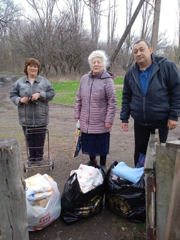 Помощь жителям прифронтового посёлка Горловки Помощь жителям прифронтового посёлка Горловки