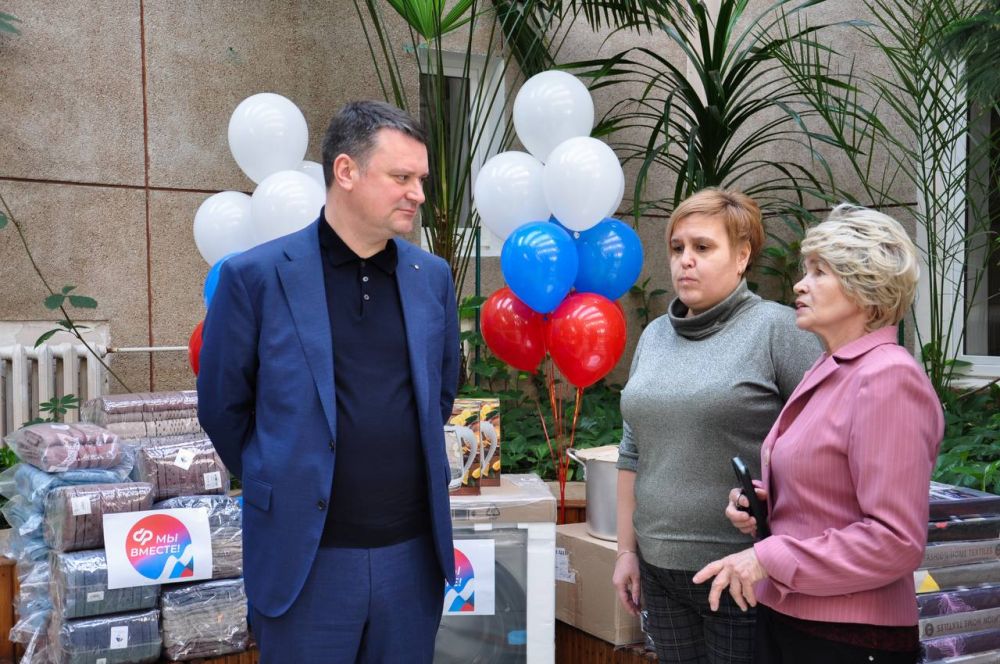 Председатель Соцфонда Сергей Чирков посетил ДНР с рабочим визитом Председатель Соцфонда Сергей Чирков посетил ДНР с рабочим визитом
