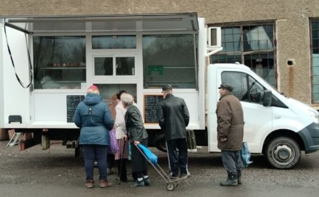 С 2 по 4 апреля 2025 года осуществлена выездная торговля с использованием автомагазинов в населенных пунктах городских округов Донецк, Докучаевск, Горловка, Макеевка, Харцызск, на территории г. Авдеевка... С 2 по 4 апреля 2025 года осуществлена выездная торговля с использованием автомагазинов в населенных пунктах городских округов Донецк, Докучаевск, Горловка, Макеевка, Харцызск, на территории г. Авдеевка...