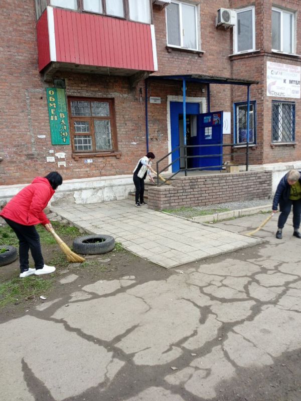 «Почта Донбасса» на субботнике! «Почта Донбасса» на субботнике!