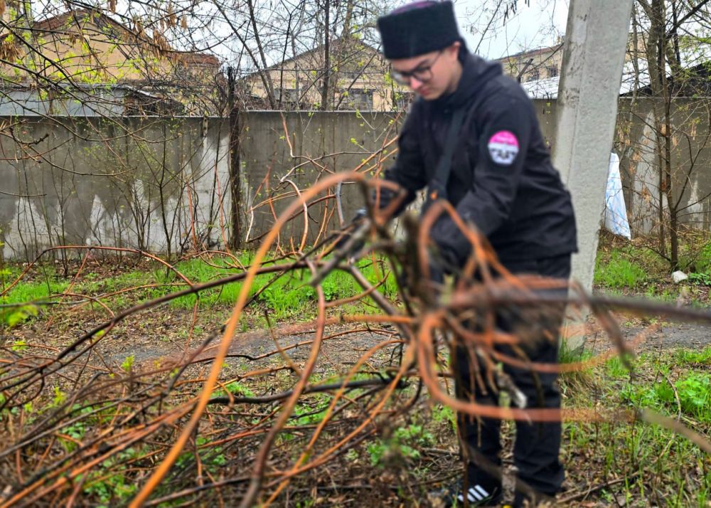 Иван Адамец: Сотрудники Управы Куйбышевского внутригородского района и специалисты управления труда и социальной защиты совместно с молодёжным казачьим отрядом «Карачун» приняли участие в общереспубликанском субботнике Иван Адамец: Сотрудники Управы Куйбышевского внутригородского района и специалисты управления труда и социальной защиты совместно с молодёжным казачьим отрядом «Карачун» приняли участие в общереспубликанском субботнике
