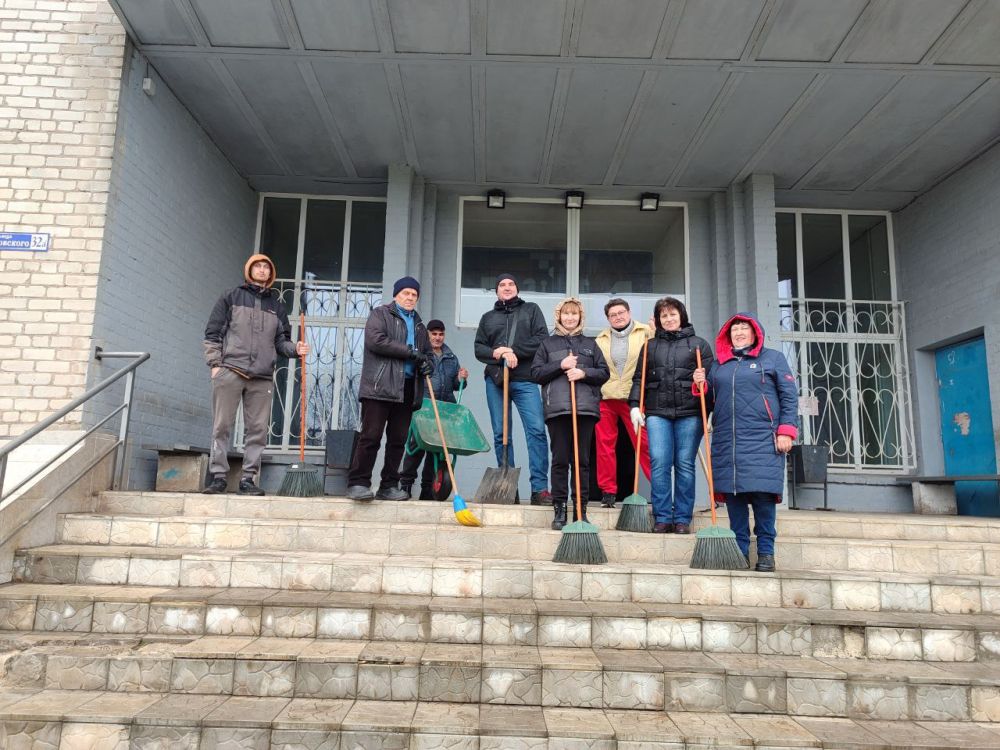 Для субботника нет плохой погоды! Для субботника нет плохой погоды!