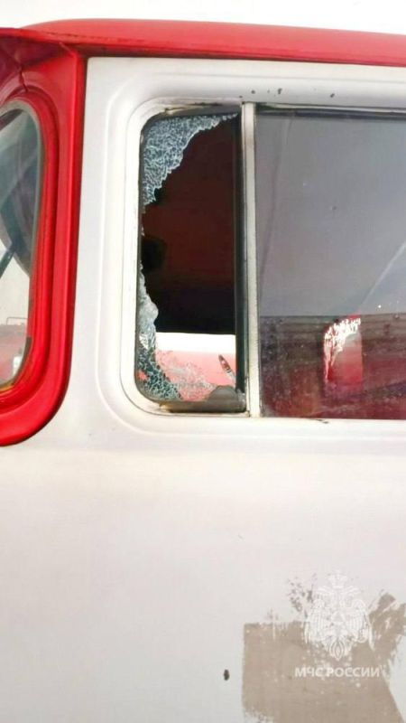 Пожарная часть в Горловке дважды подверглась атаке с БПЛА Пожарная часть в Горловке дважды подверглась атаке с БПЛА