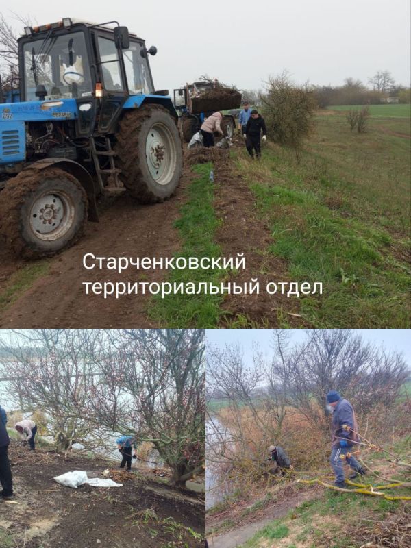 Сергей Юзвинкевич: Сегодня, 5 апреля, во исполнение поручения Главы Донецкой Народной Республики Дениса Владимировича Пушилина в Володарском муниципальном округе прошел Общереспубликанский субботник по благоустройству... Сергей Юзвинкевич: Сегодня, 5 апреля, во исполнение поручения Главы Донецкой Народной Республики Дениса Владимировича Пушилина в Володарском муниципальном округе прошел Общереспубликанский субботник по благоустройству...