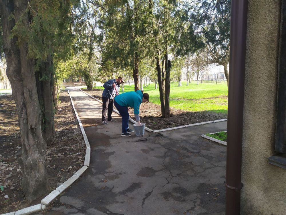 Талаковский территориальный сектор Администрации городского округа Мариуполь присоединился к Республиканскому субботнику Талаковский территориальный сектор Администрации городского округа Мариуполь присоединился к Республиканскому субботнику