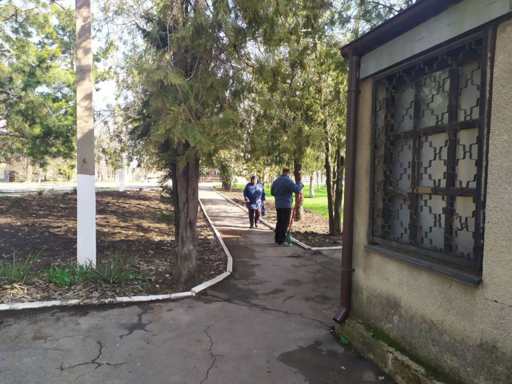 Талаковский территориальный сектор Администрации городского округа Мариуполь присоединился к Республиканскому субботнику Талаковский территориальный сектор Администрации городского округа Мариуполь присоединился к Республиканскому субботнику