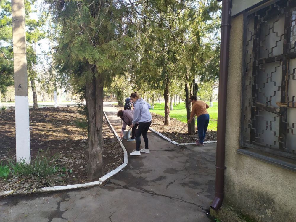 Талаковский территориальный сектор Администрации городского округа Мариуполь присоединился к Республиканскому субботнику Талаковский территориальный сектор Администрации городского округа Мариуполь присоединился к Республиканскому субботнику