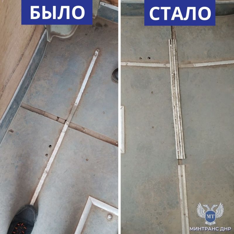 Перевозчики устранили замечания, выявленные специалистами Минтранса ДНР в ходе мониторинга санитарно-технического состояния межмуниципальных маршрутов Перевозчики устранили замечания, выявленные специалистами Минтранса ДНР в ходе мониторинга санитарно-технического состояния межмуниципальных маршрутов
