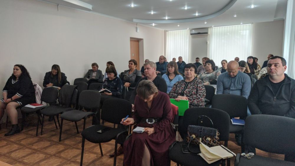 Николай Михайлов: Провел аппаратное совещание с руководителями структурных и территориальных подразделений Администрации Старобешевского муниципального округа, учреждений, организаций, предприятий Николай Михайлов: Провел аппаратное совещание с руководителями структурных и территориальных подразделений Администрации Старобешевского муниципального округа, учреждений, организаций, предприятий