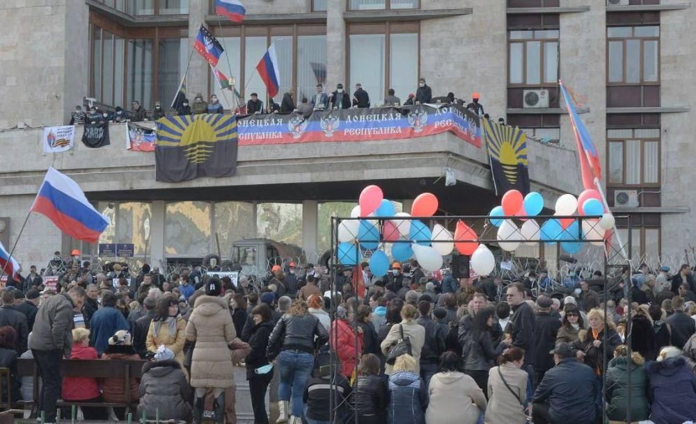 Наталья Никонорова: 11 лет назад была провозглашена Донецкая Народная Республика! Наталья Никонорова: 11 лет назад была провозглашена Донецкая Народная Республика!