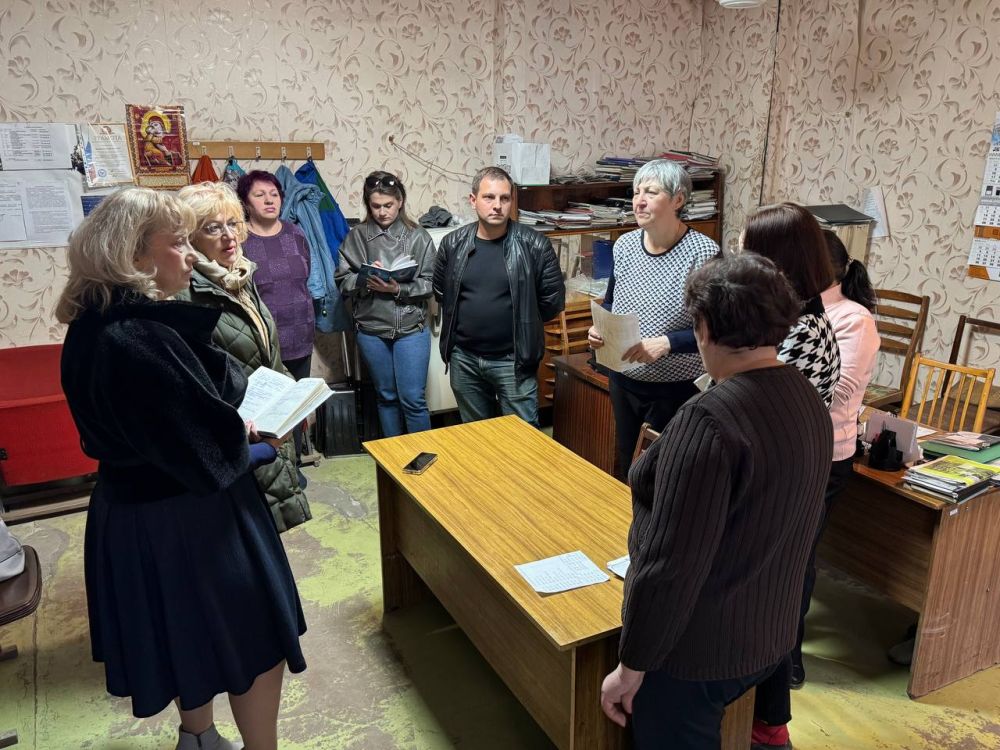 Встреча с населением на подведомственной территории Встреча с населением на подведомственной территории