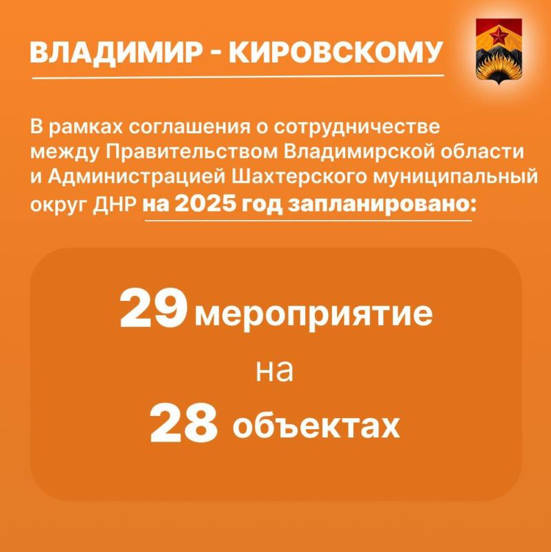 Александр Шатов: Утвержденный план по восстановлению Шахтерского муниципального округа в 2025 году Александр Шатов: Утвержденный план по восстановлению Шахтерского муниципального округа в 2025 году