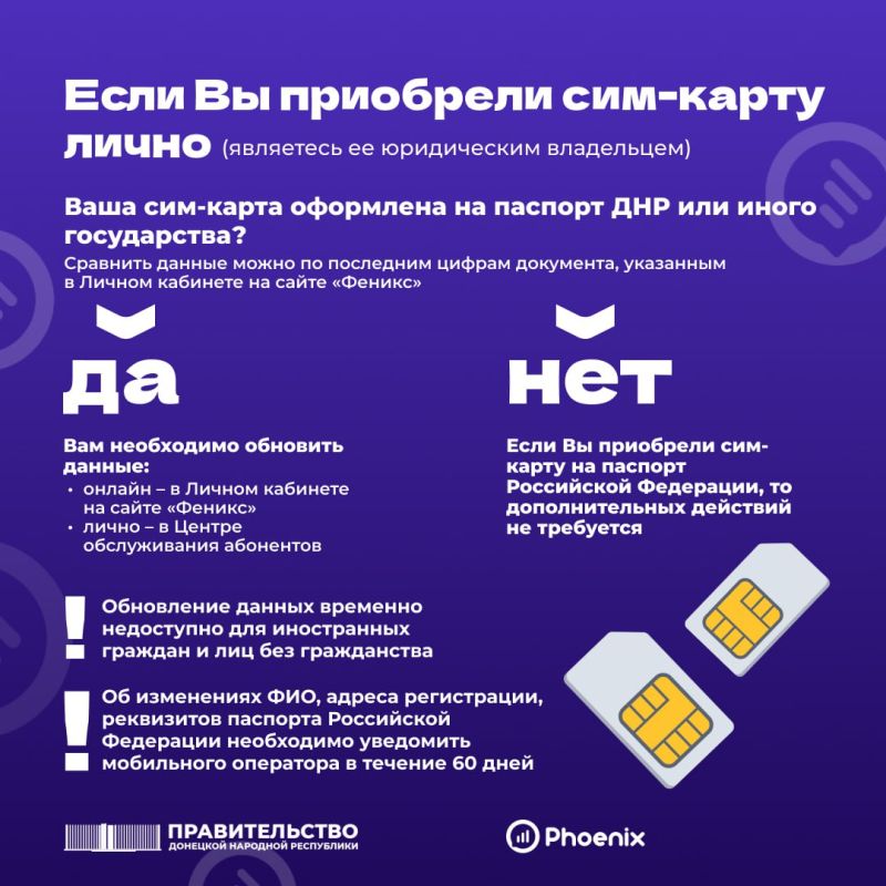 Как обновить данные абонента «Феникса» без лишних усилий Как обновить данные абонента «Феникса» без лишних усилий