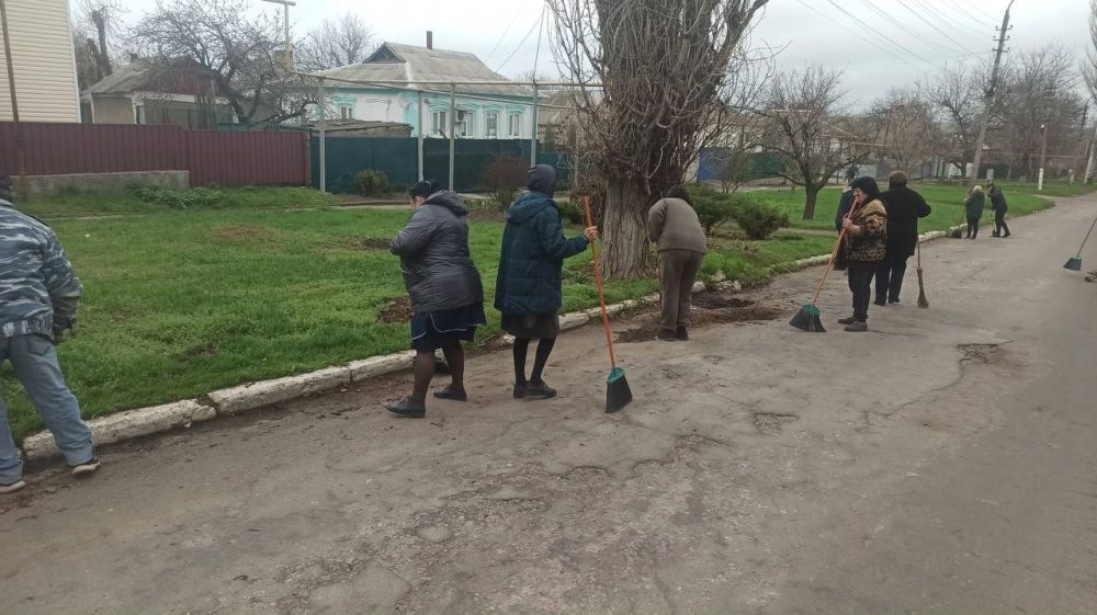 Николай Михайлов: В Старобешевском муниципальном округе прошла акция «Зеленый субботник» Николай Михайлов: В Старобешевском муниципальном округе прошла акция «Зеленый субботник»