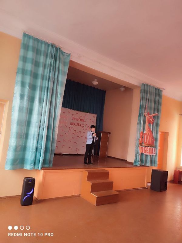 8 апреля обучающиеся и преподаватели Школы искусств № 2 им.А.Ханжонкова провели яркий и впечатляющий агитационный концерт «Дарим музыку» для учеников ГБОУ «Средняя школа № 16 г.о. Макеевка» 8 апреля обучающиеся и преподаватели Школы искусств № 2 им.А.Ханжонкова провели яркий и впечатляющий агитационный концерт «Дарим музыку» для учеников ГБОУ «Средняя школа № 16 г.о. Макеевка»