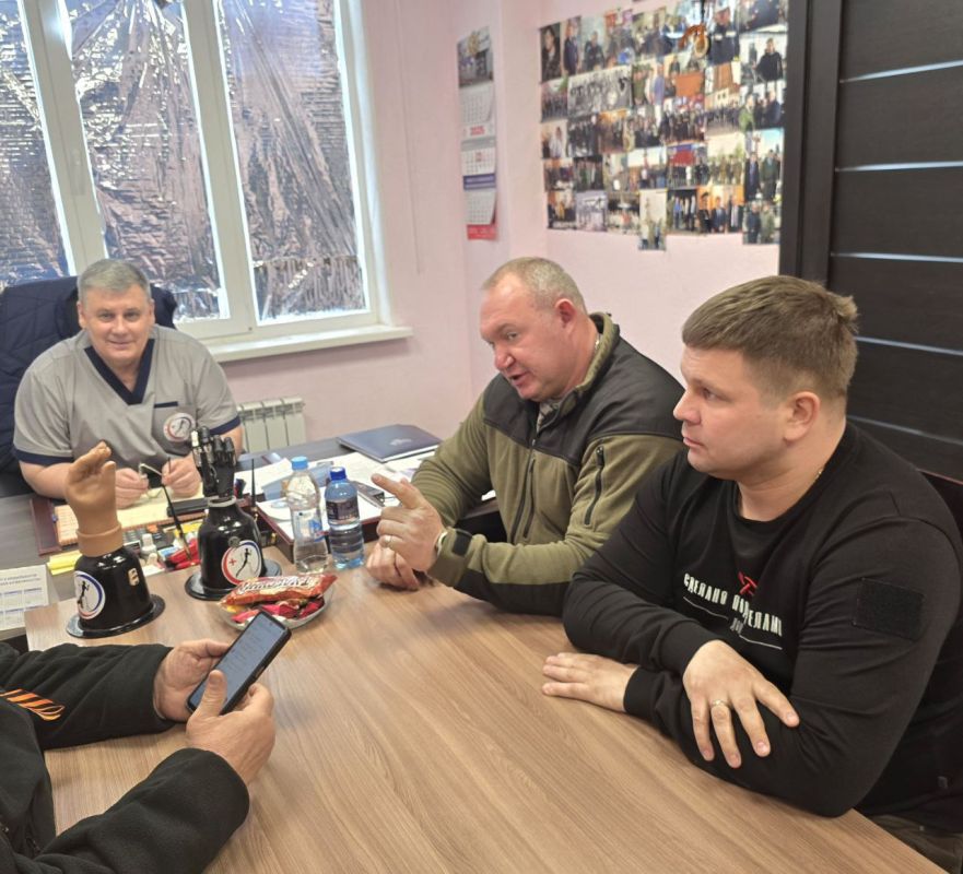 Дмитрий Огилец: В Донецком республиканском протезно - ортопедическом центре провели выездное заседание Комитета по поддержке участников СВО Дмитрий Огилец: В Донецком республиканском протезно - ортопедическом центре провели выездное заседание Комитета по поддержке участников СВО
