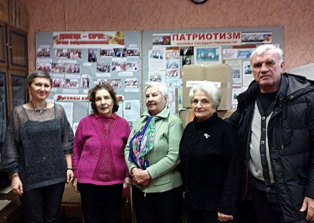 Иван Адамец: Заместитель руководителя Управы Куйбышевского внутригородского района Администрации городского округа Донецк Елена Строганова и актив «Совета ветеранов Куйбышевского района Донецка» провели совместную встречу... Иван Адамец: Заместитель руководителя Управы Куйбышевского внутригородского района Администрации городского округа Донецк Елена Строганова и актив «Совета ветеранов Куйбышевского района Донецка» провели совместную встречу...