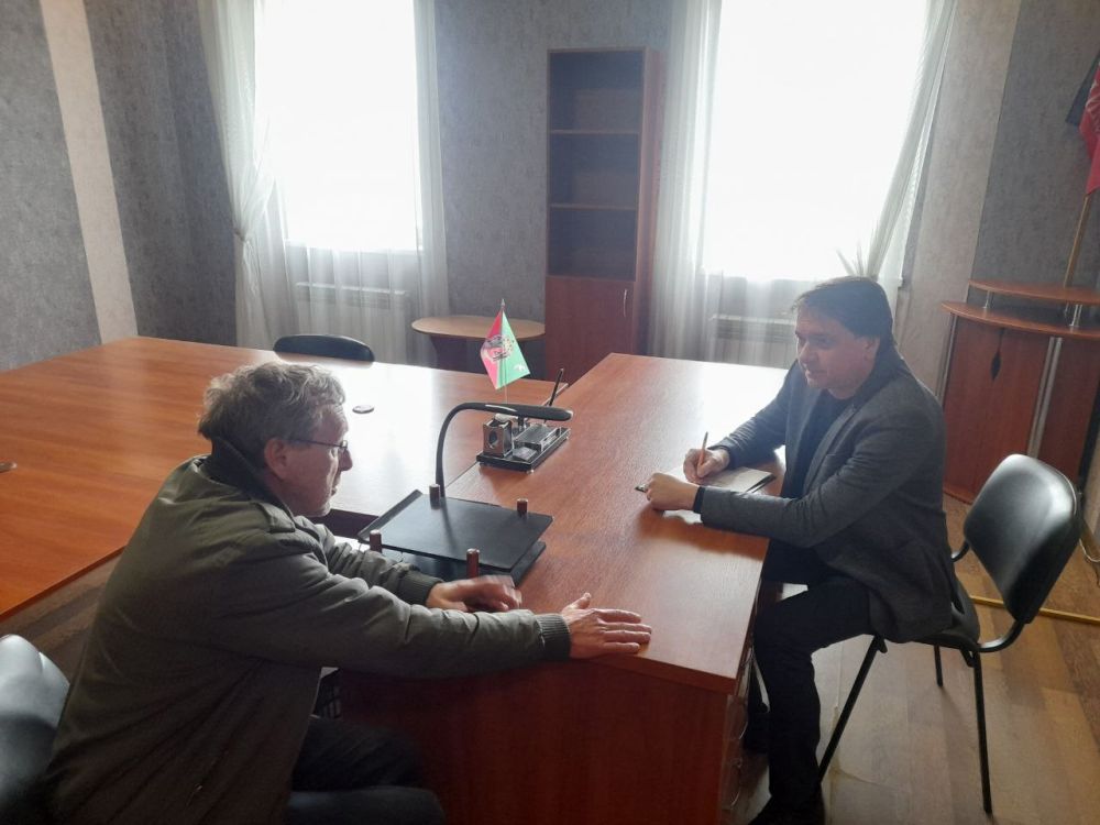 Роман Конев: Состоялся приём граждан депутатом Горловского городского совета Донецкой Народной Республики первого созыва Андреем Костюком Роман Конев: Состоялся приём граждан депутатом Горловского городского совета Донецкой Народной Республики первого созыва Андреем Костюком