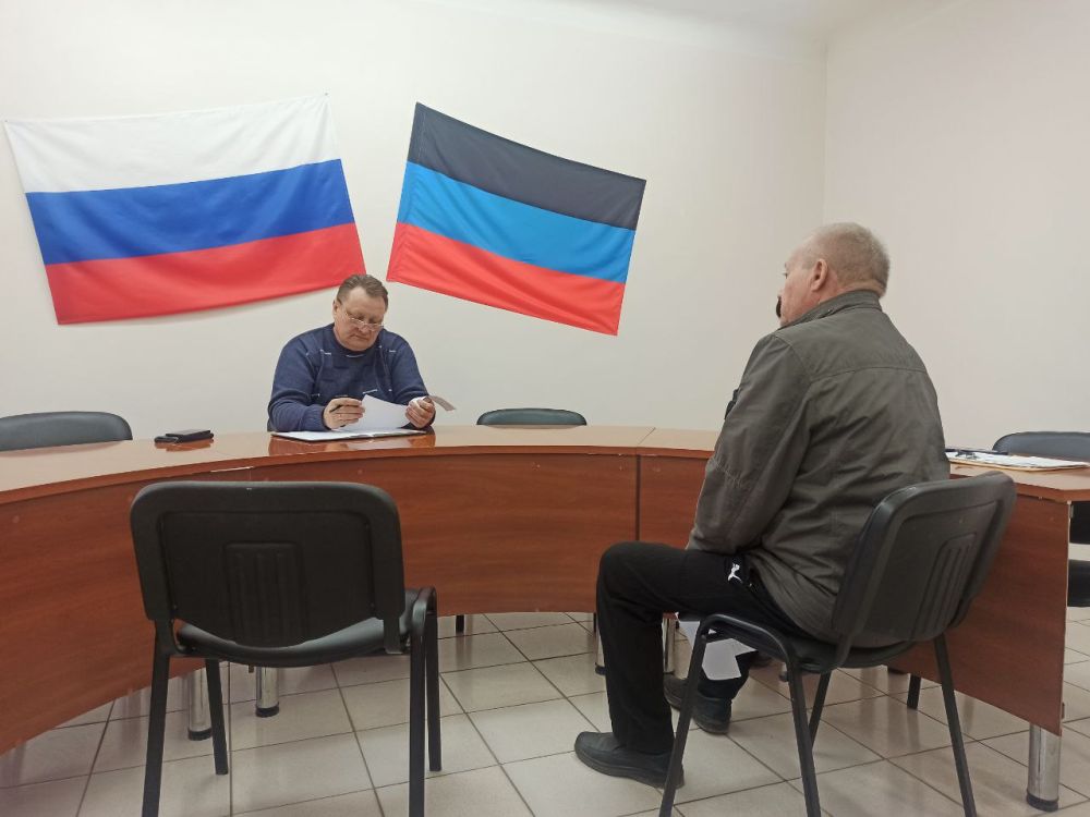 Валентин Левченко: Сегодня в Управе провел личный прием граждан Валентин Левченко: Сегодня в Управе провел личный прием граждан
