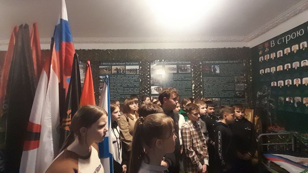 Николай Михайлов: В Старобешевском округе прошел час мужества «Герои СВО и их подвиги» Николай Михайлов: В Старобешевском округе прошел час мужества «Герои СВО и их подвиги»