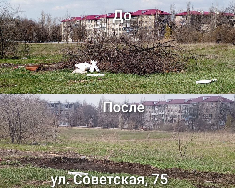 В Снежном ведутся работы по вывозу мусора В Снежном ведутся работы по вывозу мусора