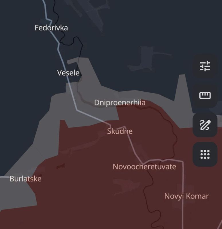 Российская армия продвинулась возле Надеждовки (южнее Урасноармейска) и в районе Сухой Балки (южнее Дзержинска) - вражеский паблик DeepState Российская армия продвинулась возле Надеждовки (южнее Урасноармейска) и в районе Сухой Балки (южнее Дзержинска) - вражеский паблик DeepState