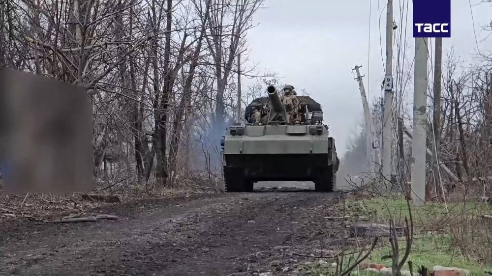 Боевая работа расчёта 203-мм самоходной пушки 2С7М «Малка» группировки войск «Центр» на Покровском (Красноармейском) направлении Боевая работа расчёта 203-мм самоходной пушки 2С7М «Малка» группировки войск «Центр» на Покровском (Красноармейском) направлении