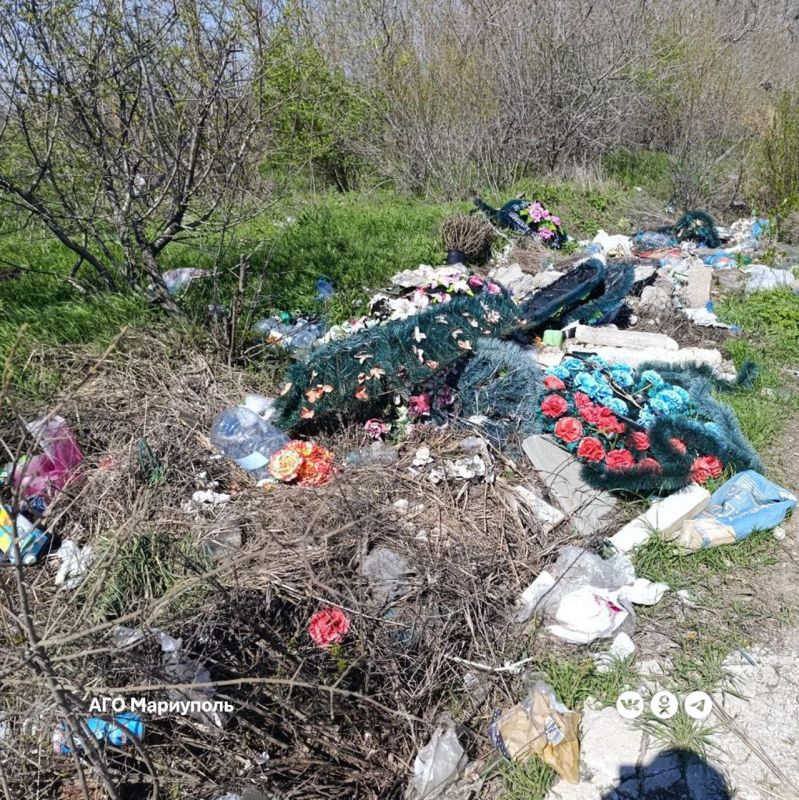 На городских кладбищах установлены дополнительные контейнеры для мусора На городских кладбищах установлены дополнительные контейнеры для мусора