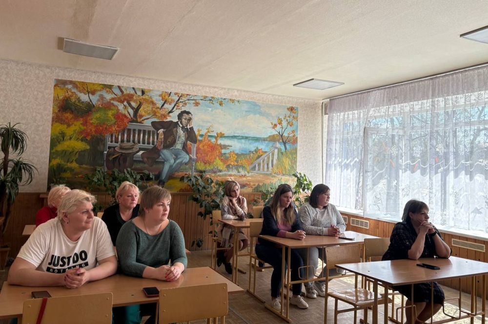 Встречи с трудовым коллективом в Ленинском районе города Донецка продолжаются Встречи с трудовым коллективом в Ленинском районе города Донецка продолжаются