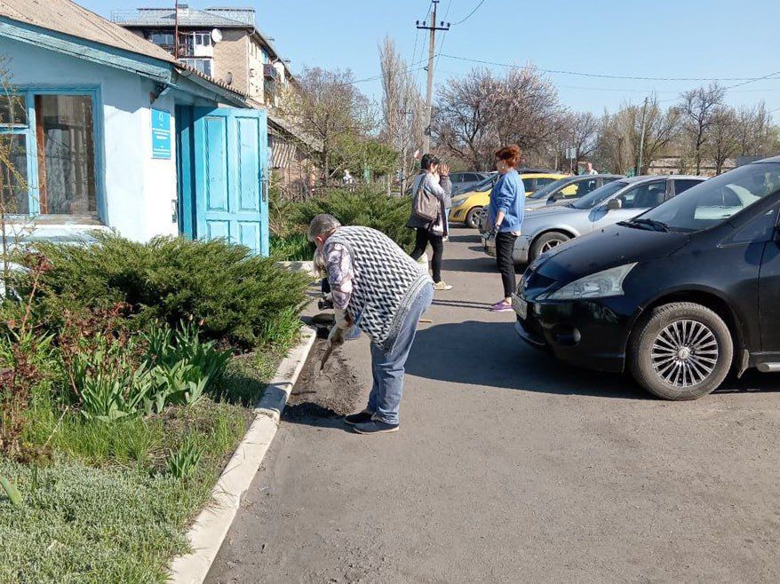 Кировчане приводят город в порядок к майским праздникам Кировчане приводят город в порядок к майским праздникам