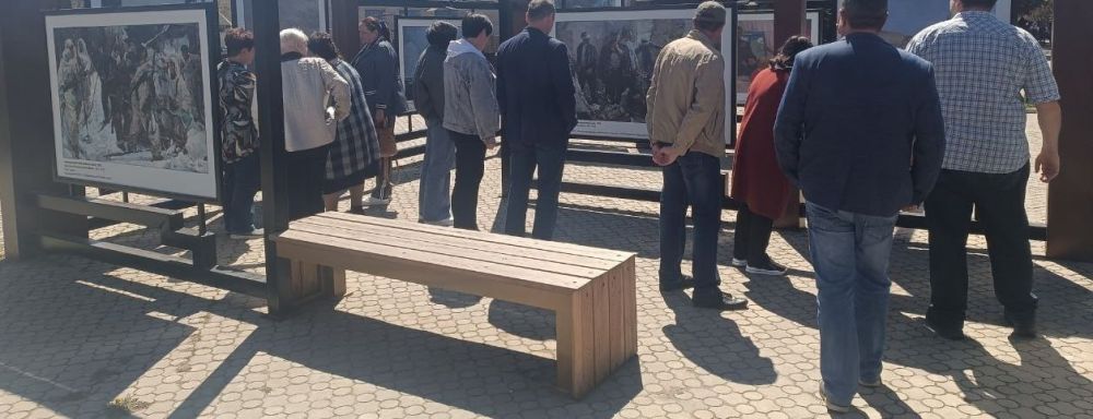 В Володарском муниципальном округе состоялось открытие выставки, посвященной 80-летию Великой Победы В Володарском муниципальном округе состоялось открытие выставки, посвященной 80-летию Великой Победы