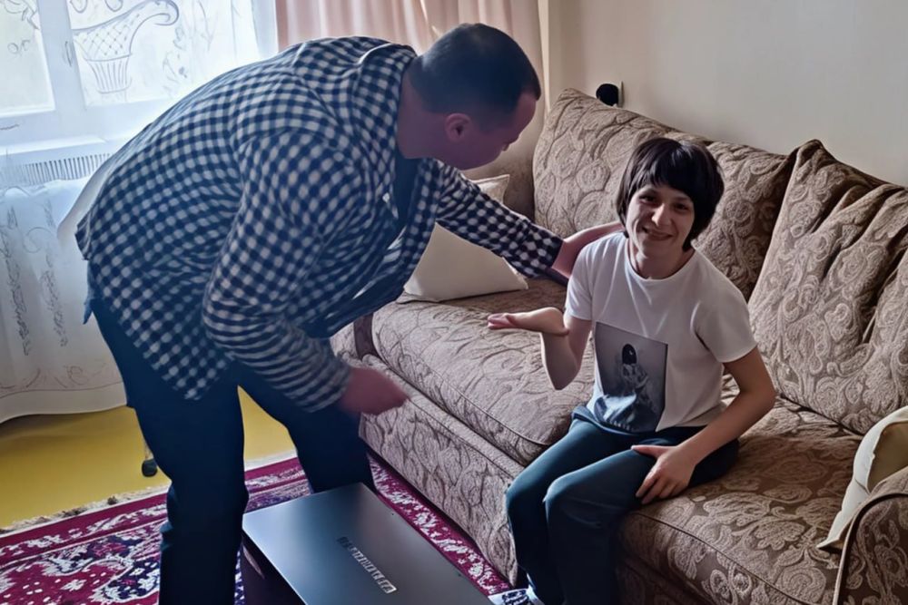 Семья из Ленинского района Донецка получила необходимую помощь Семья из Ленинского района Донецка получила необходимую помощь