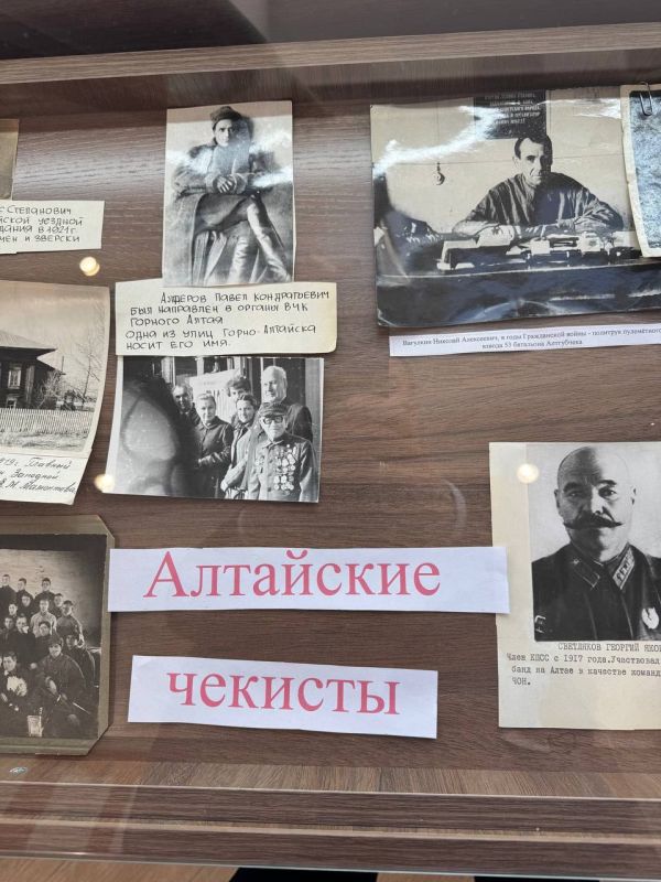 Андрей Луговой: Единственный за Уралом Народный музей органов госбезопасности в барнаульском лицее №52 им. Дзержинского удалось посетить во время недавней командировки в Алтайский край Андрей Луговой: Единственный за Уралом Народный музей органов госбезопасности в барнаульском лицее №52 им. Дзержинского удалось посетить во время недавней командировки в Алтайский край
