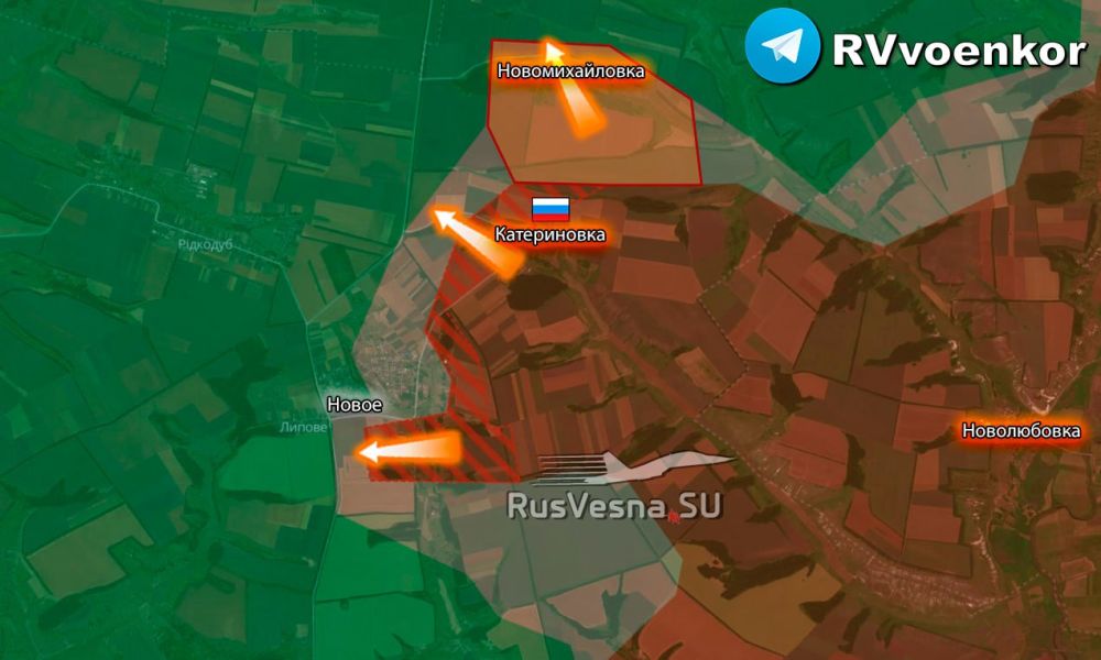Враг подтверждает потерю Преображенки, Катериновки и продвижение армии России в Сухой Балке и Новом Враг подтверждает потерю Преображенки, Катериновки и продвижение армии России в Сухой Балке и Новом