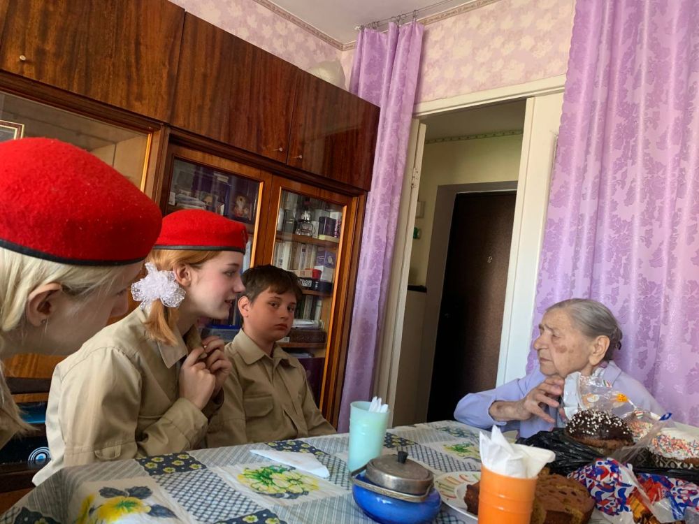 Пасхальная радость для ветерана! Пасхальная радость для ветерана!