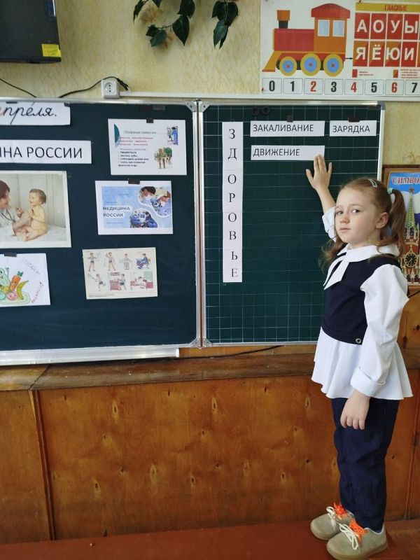 В школах Старобешевского округа прошли внеурочные занятия «Разговоры о важном» В школах Старобешевского округа прошли внеурочные занятия «Разговоры о важном»