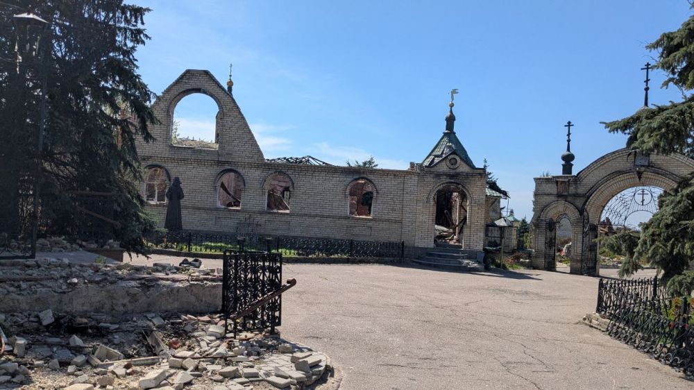 Село Никольское, Свято-Успенский Николо-Васильевский монастырь сейчас Село Никольское, Свято-Успенский Николо-Васильевский монастырь сейчас