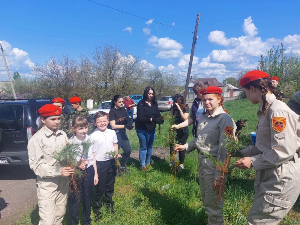 "Сад Памяти" на земле Донбасса! "Сад Памяти" на земле Донбасса!