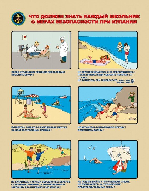 Правила безопасности на водных объектах! Правила безопасности на водных объектах!