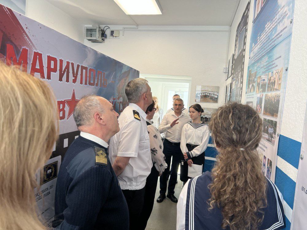 25 апреля 2025 года в Мариуполе открылся музей Морского лицея 25 апреля 2025 года в Мариуполе открылся музей Морского лицея