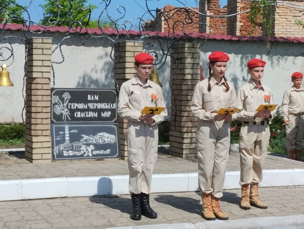Сергей Ермаков: 25 апреля у памятника-символа «Героям Чернобыля» состоялся митинг, посвященное 39-й годовщине аварии на Чернобыльской АЭС Сергей Ермаков: 25 апреля у памятника-символа «Героям Чернобыля» состоялся митинг, посвященное 39-й годовщине аварии на Чернобыльской АЭС