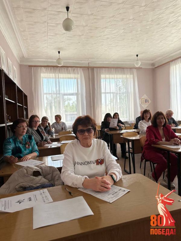 Женщины Горловки присоединились к Диктанту Победы Женщины Горловки присоединились к Диктанту Победы